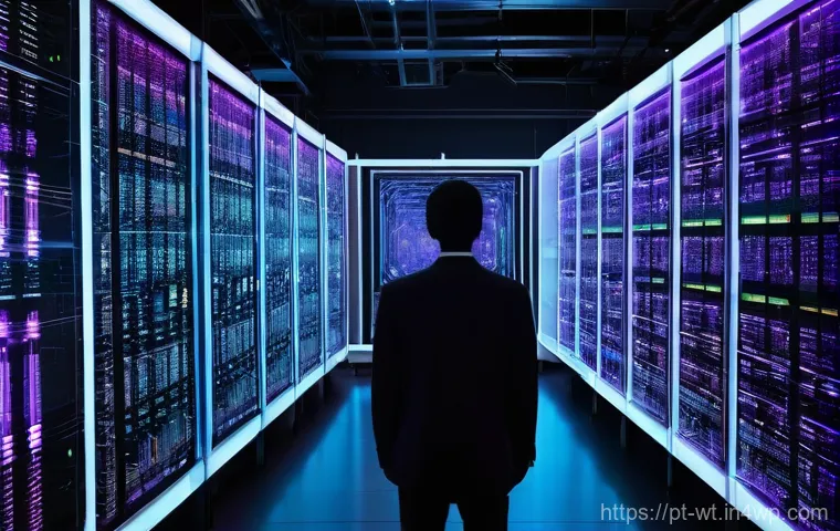 오픈소스 기여의 사회적 영향과 중요성 - **Prompt:** A dynamic scene inside a contemporary university computer lab or a tech workshop. Young ...