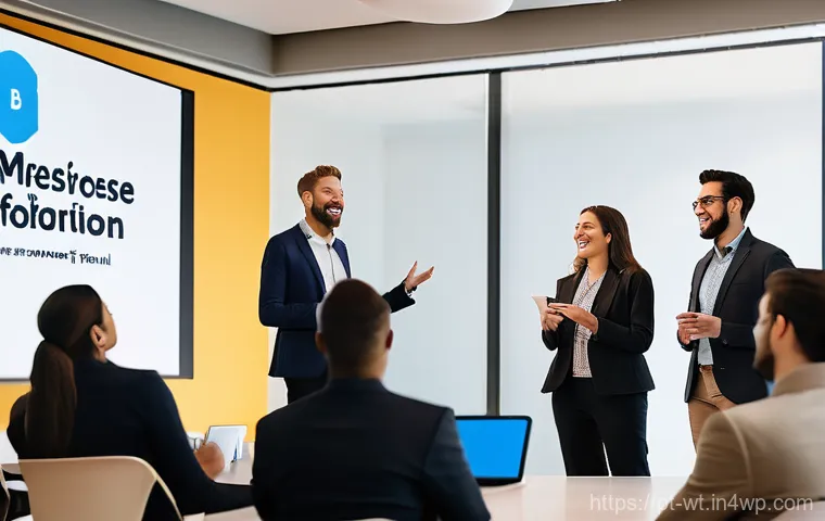 오픈소스 기여의 장기적인 혜택 - **Prompt:** "A global, virtual learning and mentorship session. Multiple individuals (diverse ages, ...