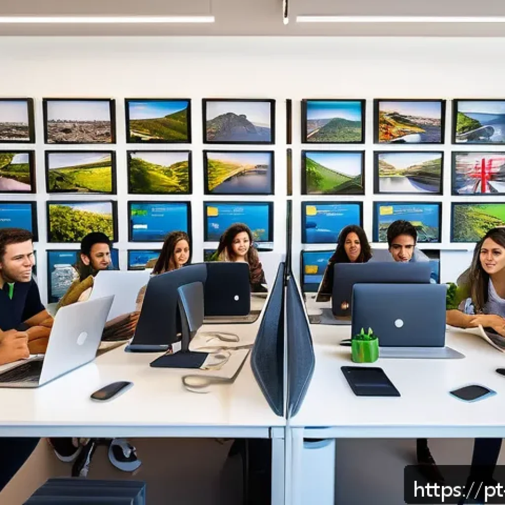 오픈소스 프로젝트의 라이센스 이해하기 - A modern Brazilian startup office environment with diverse young professionals collaborating enthusi...
